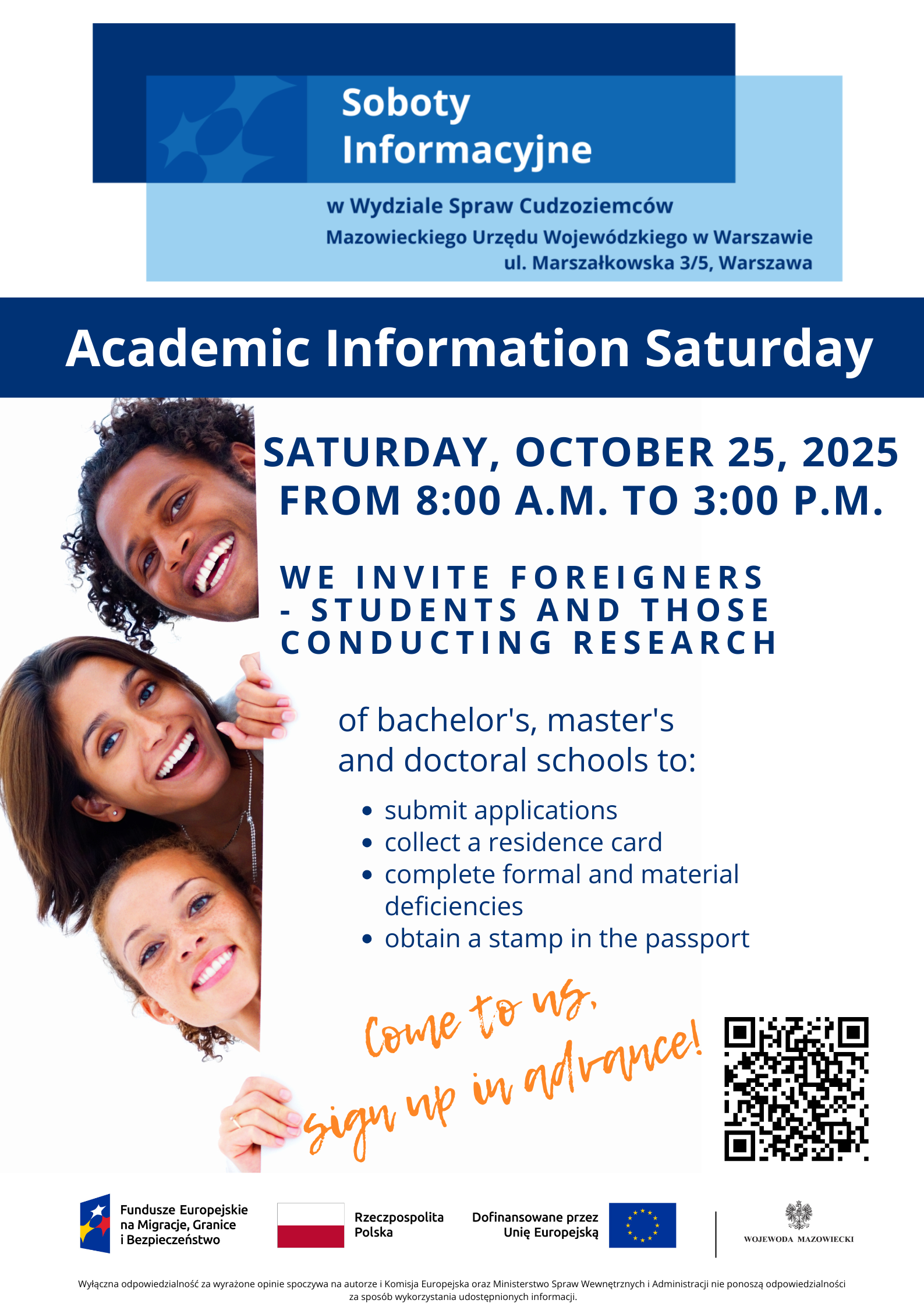 information Saturday for students
