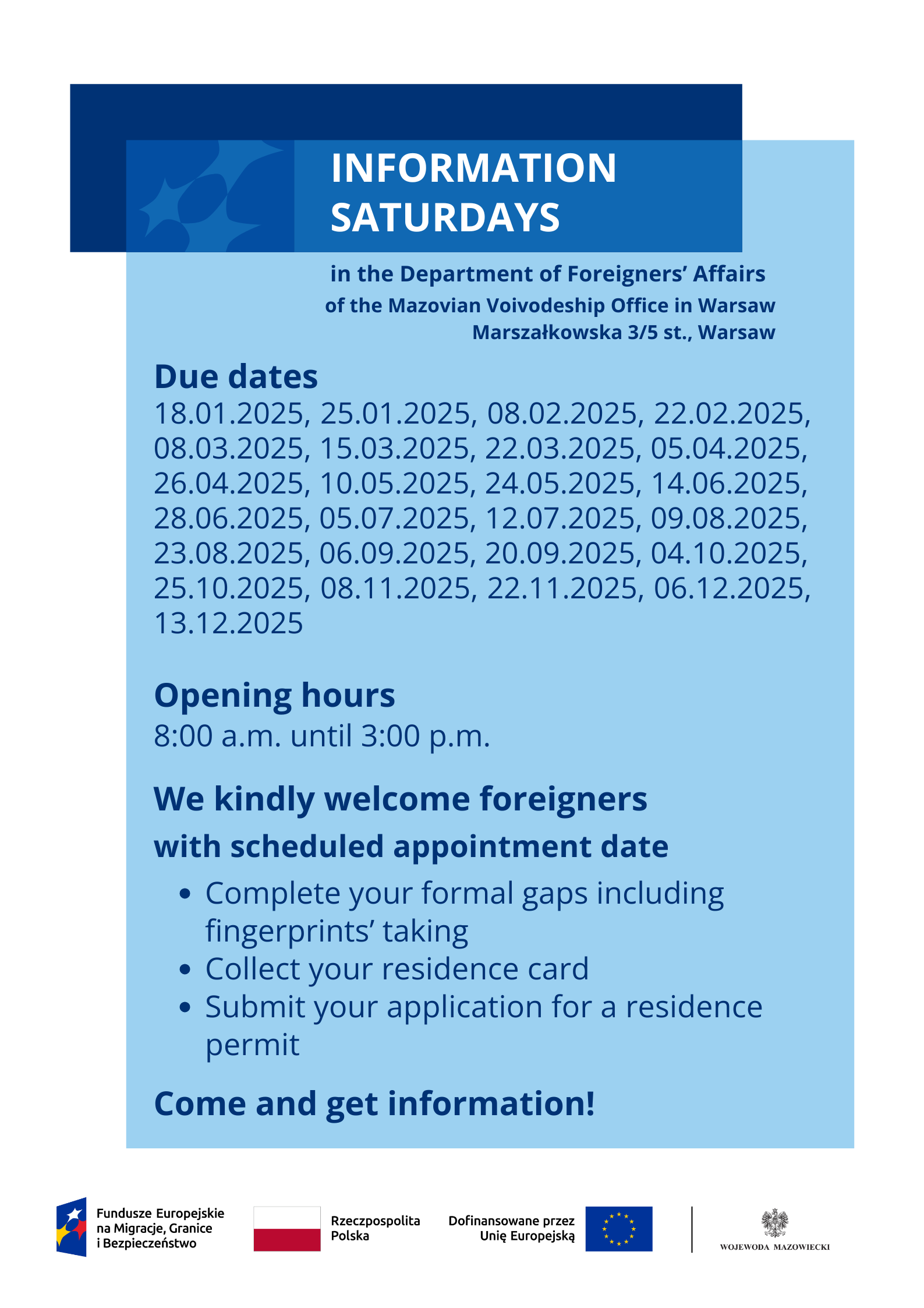 Information Saturdays